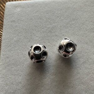 Pandora pair of moon beads
